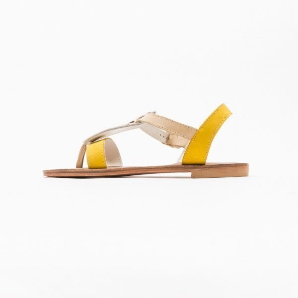 Sandali infradito leather animalier