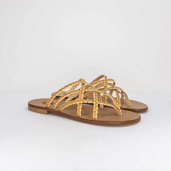 Sandali infradito rete treccine