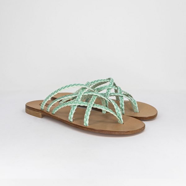 Sandali infradito rete treccine
