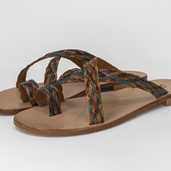 Sandali infradito incrociato