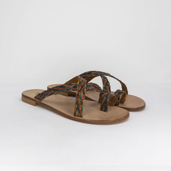 Sandali infradito incrociato