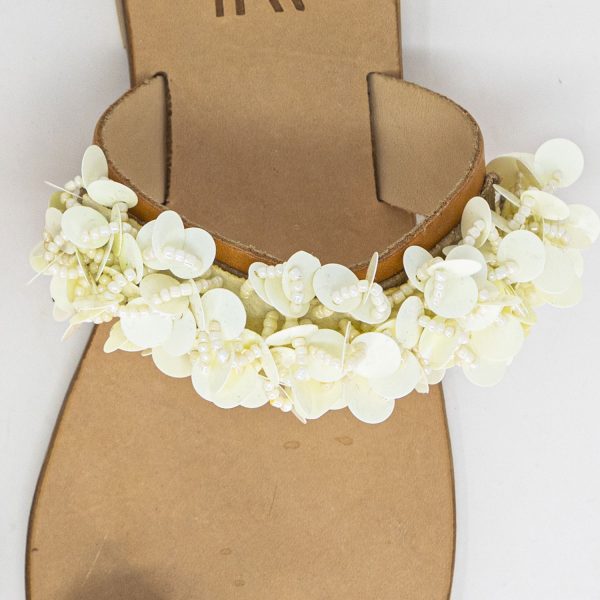 Sandali infradito fascia flower