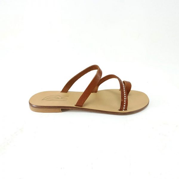 Sandali infradito fasce brillanti