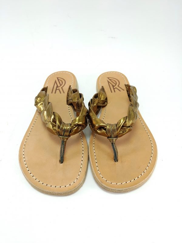 Sandali infradito treccia