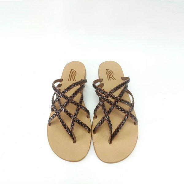 Sandali infradito rete treccine