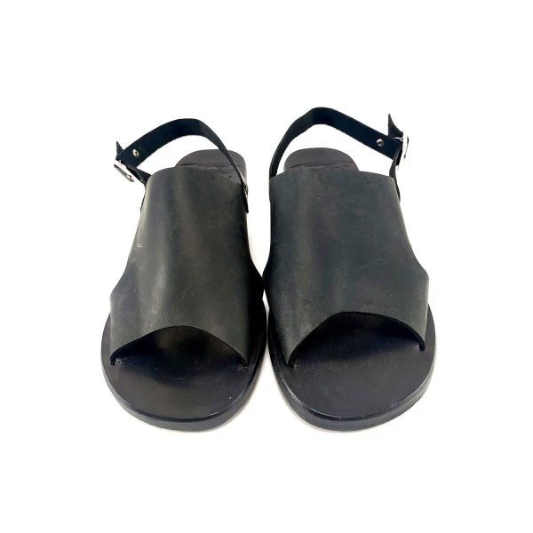 Sandali incrocio fibbia dietro