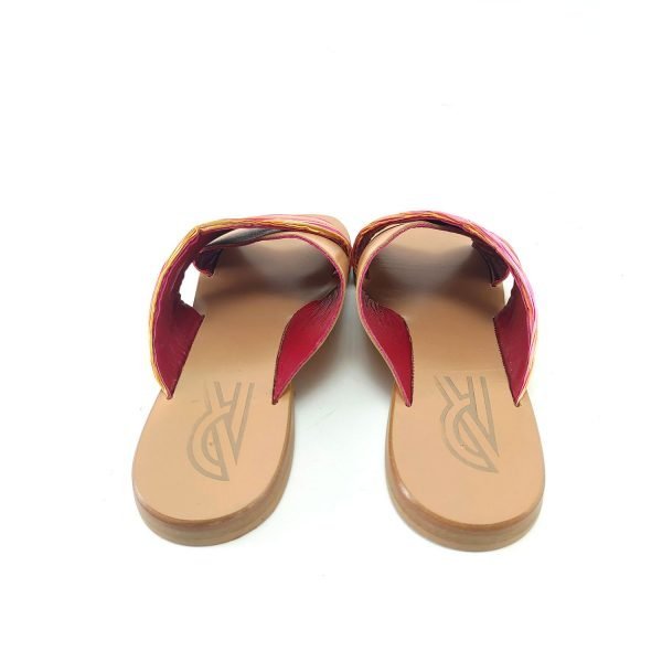 Sandali ciabatta incrocio arcobaleno