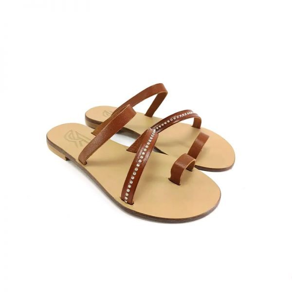 Sandali infradito fasce brillanti