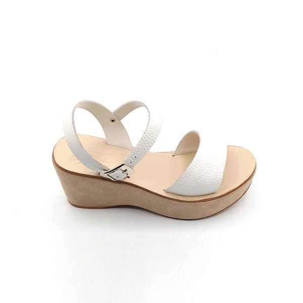 Sandali zeppa fascia