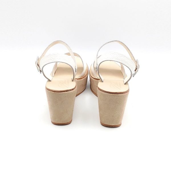 Sandali zeppa fascia