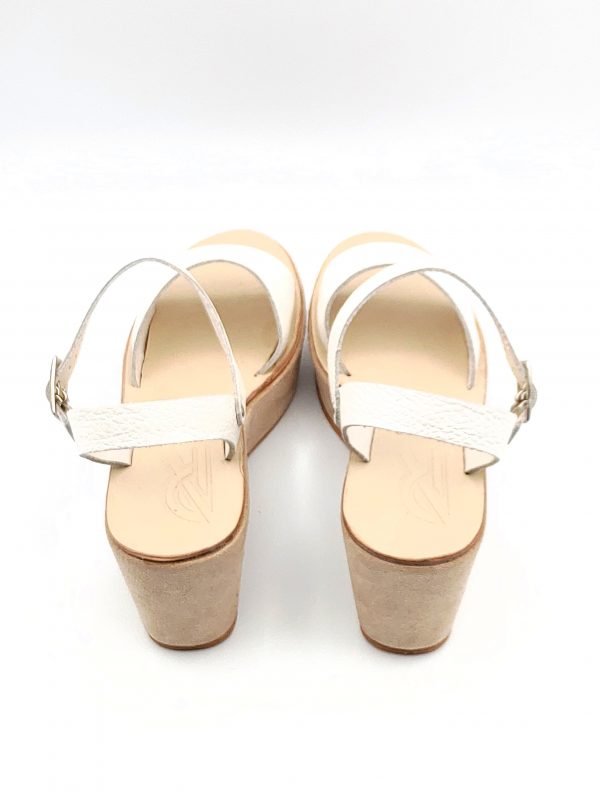 Sandali zeppa fascia