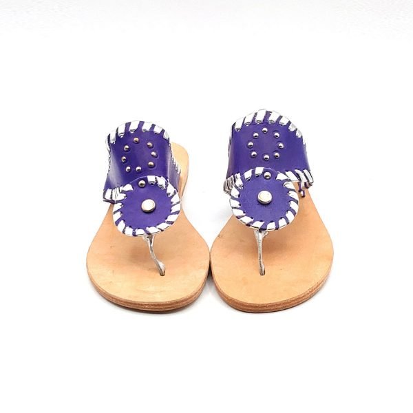 Sandali infradito borchie