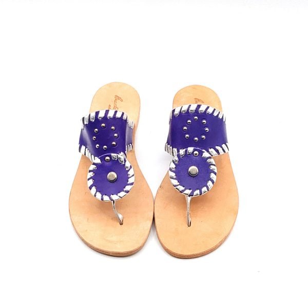 Sandali infradito borchie