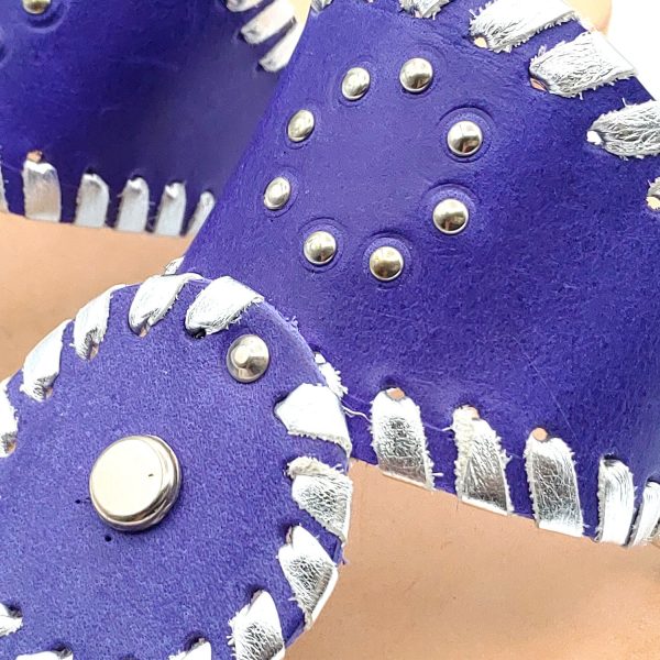 Sandali infradito borchie