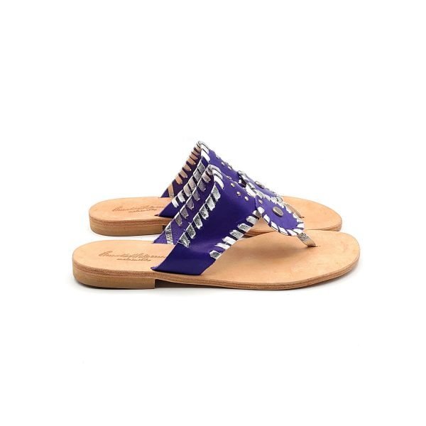 Sandali infradito borchie