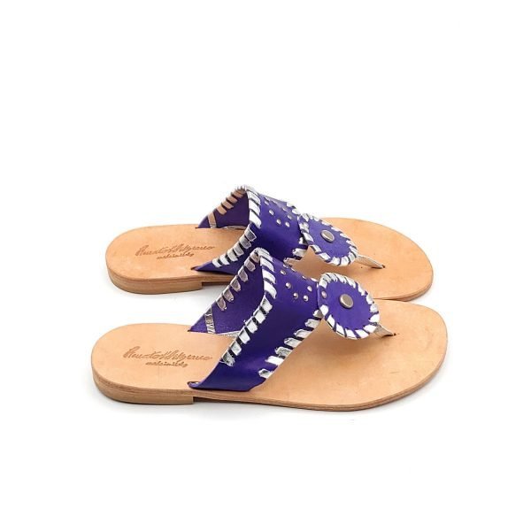 Sandali infradito borchie