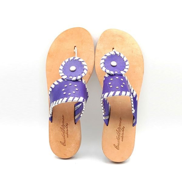 Sandali infradito borchie