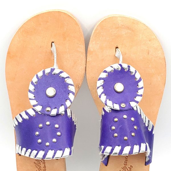 Sandali infradito borchie