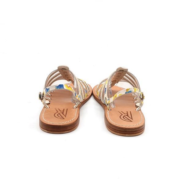 Sandali infradito bassi maiolica