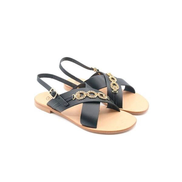 Sandali fasce incrocio