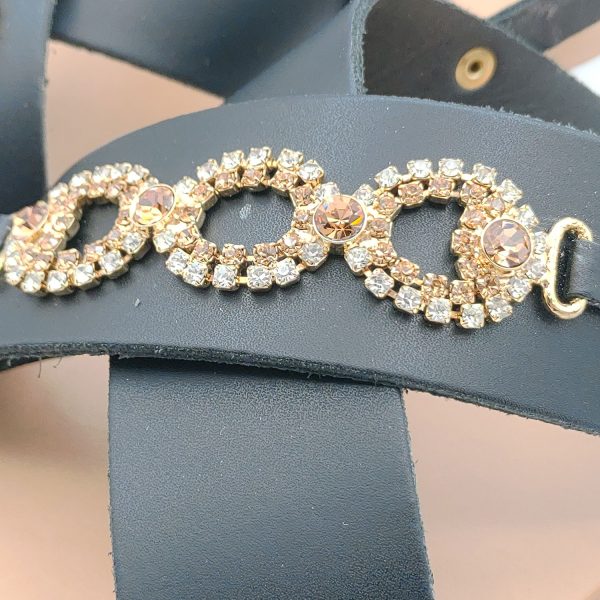 Sandali fasce incrocio