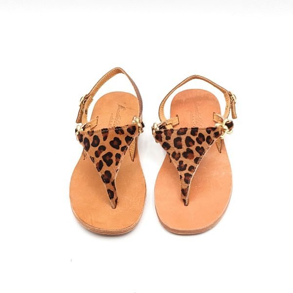 Sandali infradito con fibbia