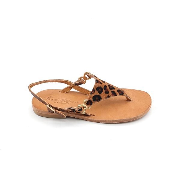 Sandali infradito con fibbia