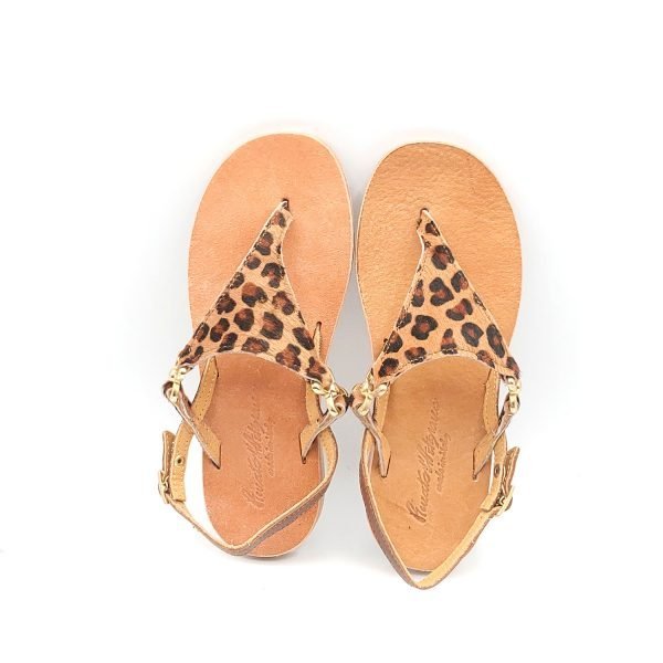 Sandali infradito con fibbia