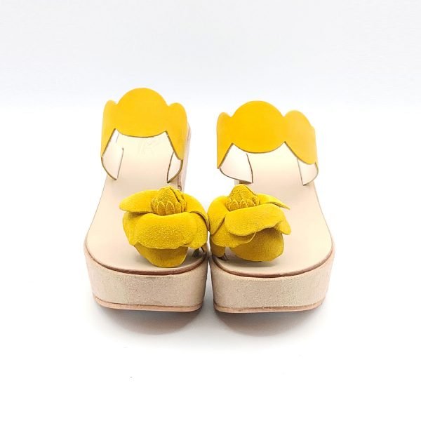 Sandalo zeppa infradito