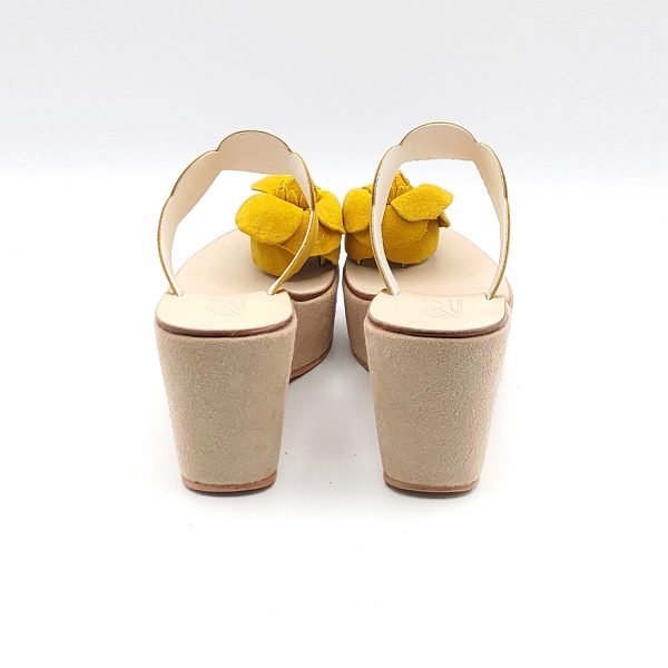 Sandalo zeppa infradito