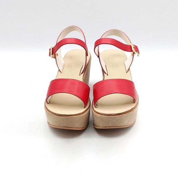 Sandali zeppa fascia