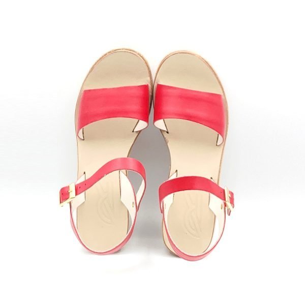 Sandali zeppa fascia