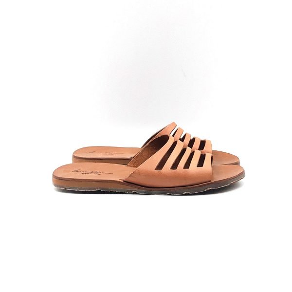 Sandali ciabatta fascia ritaglio