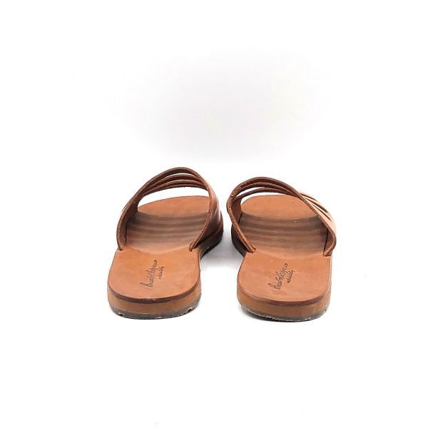 Sandali ciabatta fascia ritaglio