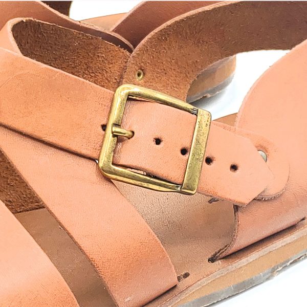 Sandali fibbia fasce