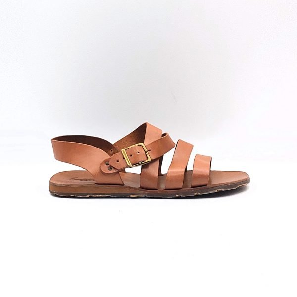 Sandali fibbia fasce