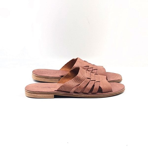 Sandali ciabatta chiusura incrocio