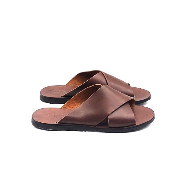 Sandali ciabatta incrocio fasce