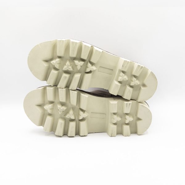 Mezzo tronchetto con zeppa Talco Mondrian