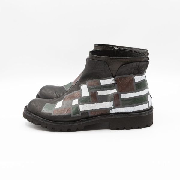 Mezzo tronchetto Nero Mondrian