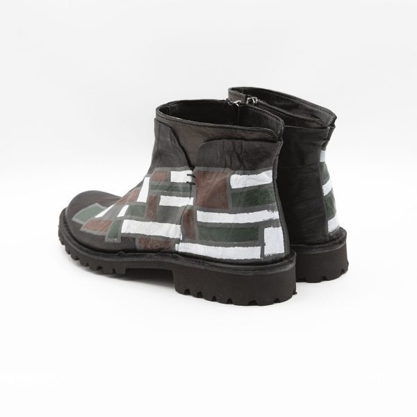 Mezzo tronchetto Nero Mondrian