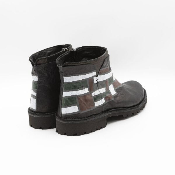 Mezzo tronchetto Nero Mondrian