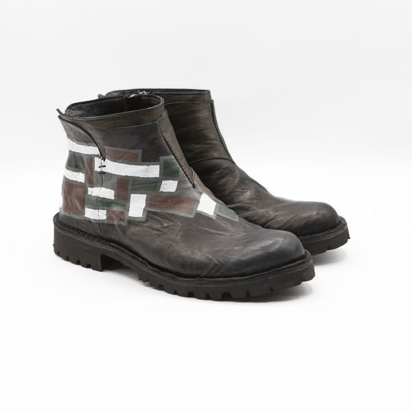 Mezzo tronchetto Nero Mondrian