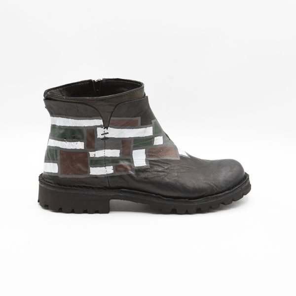 Mezzo tronchetto Nero Mondrian