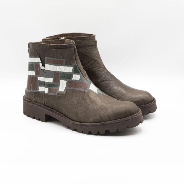 Mezzo tronchetto Testa di Moro Mondrian