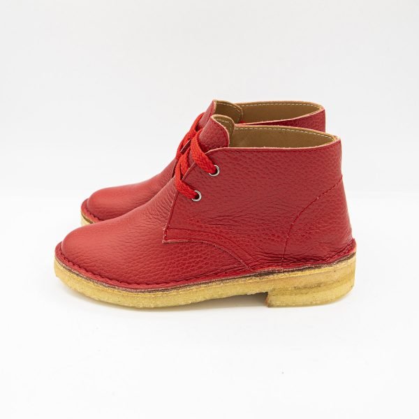 Polacchino leather natural laccio