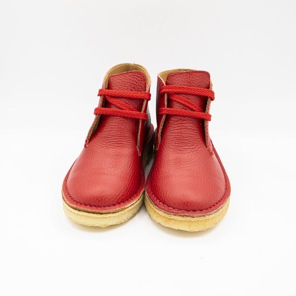 Polacchino leather natural laccio