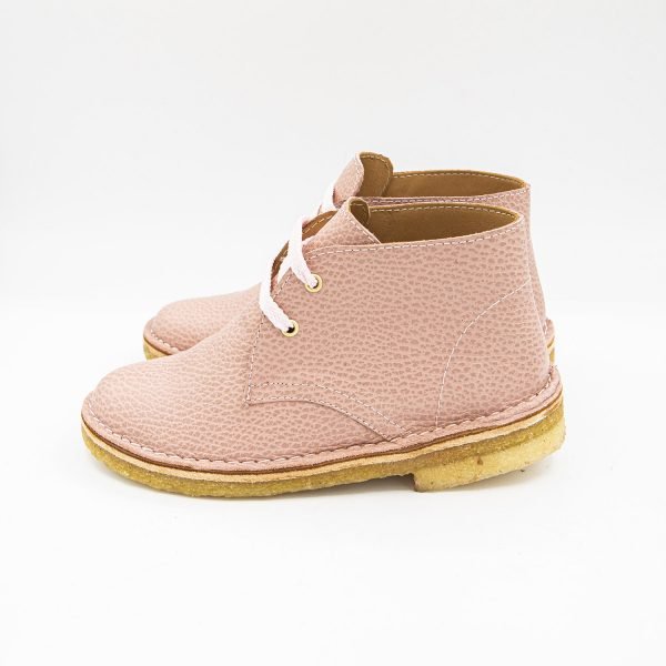 Polacchino leather natural laccio