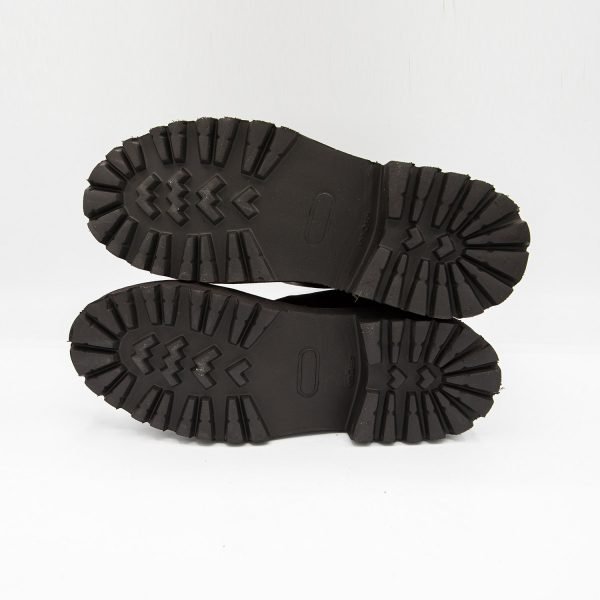 Polacchino senza lacci marrone Mondrian