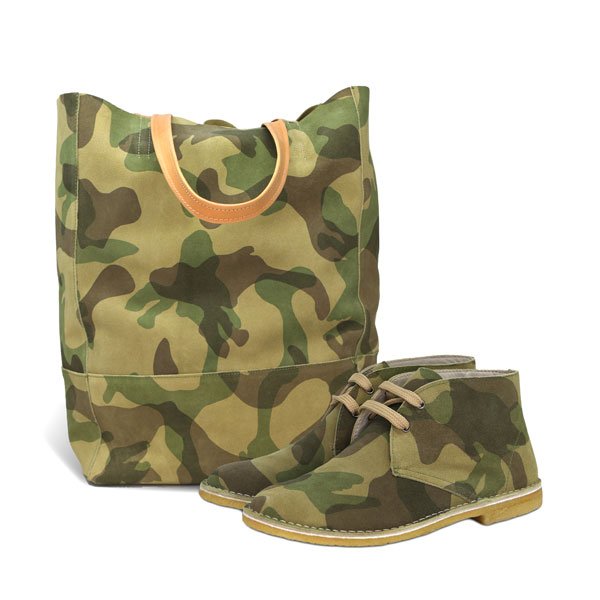 Borsa camouflage verde militare